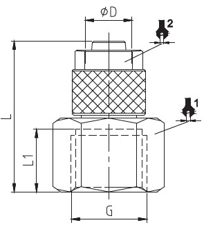 Female Adapter Rapid Screw Fittings for Plastic Tube, Brass connectors, Brass Pipe Joint Fittings, Pneumatic Fittings, Air Fittings, Pneumatic Fittings, Tube fittings, Pneumatic Tubing, pneumatic accessories.